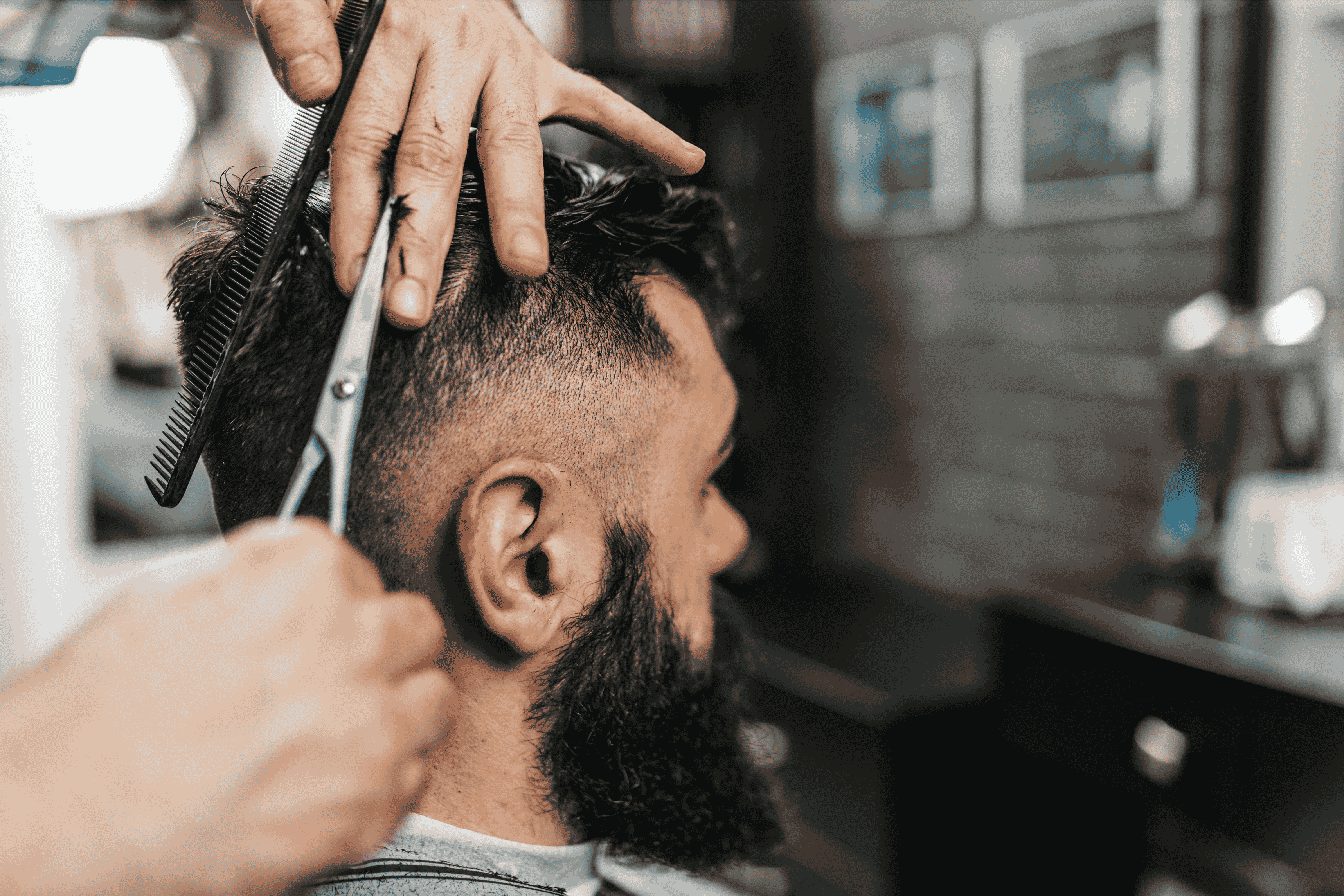 3D barber shop demo